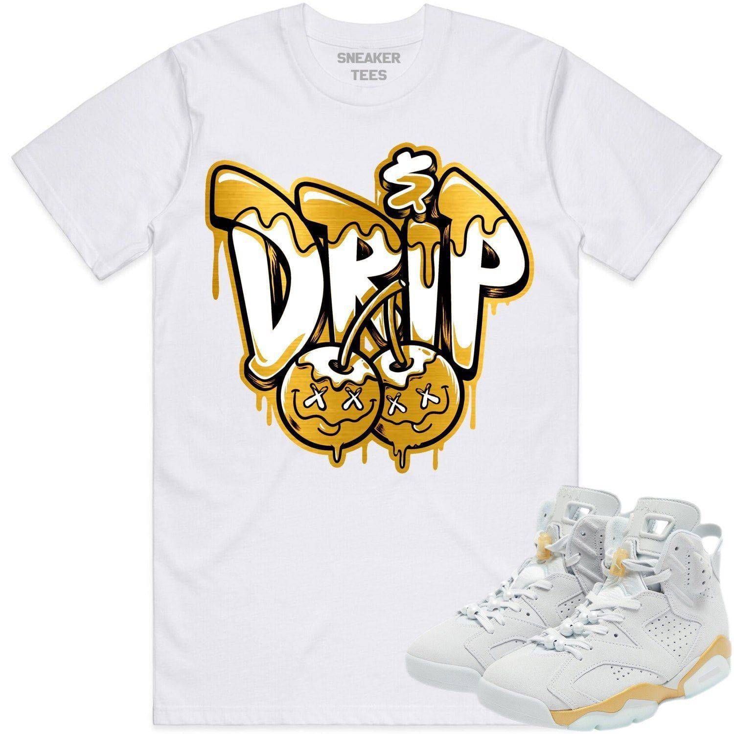 Paris Pearl 6s Shirt - Jordan 6 Paris Pearl Sneaker Tees - Money