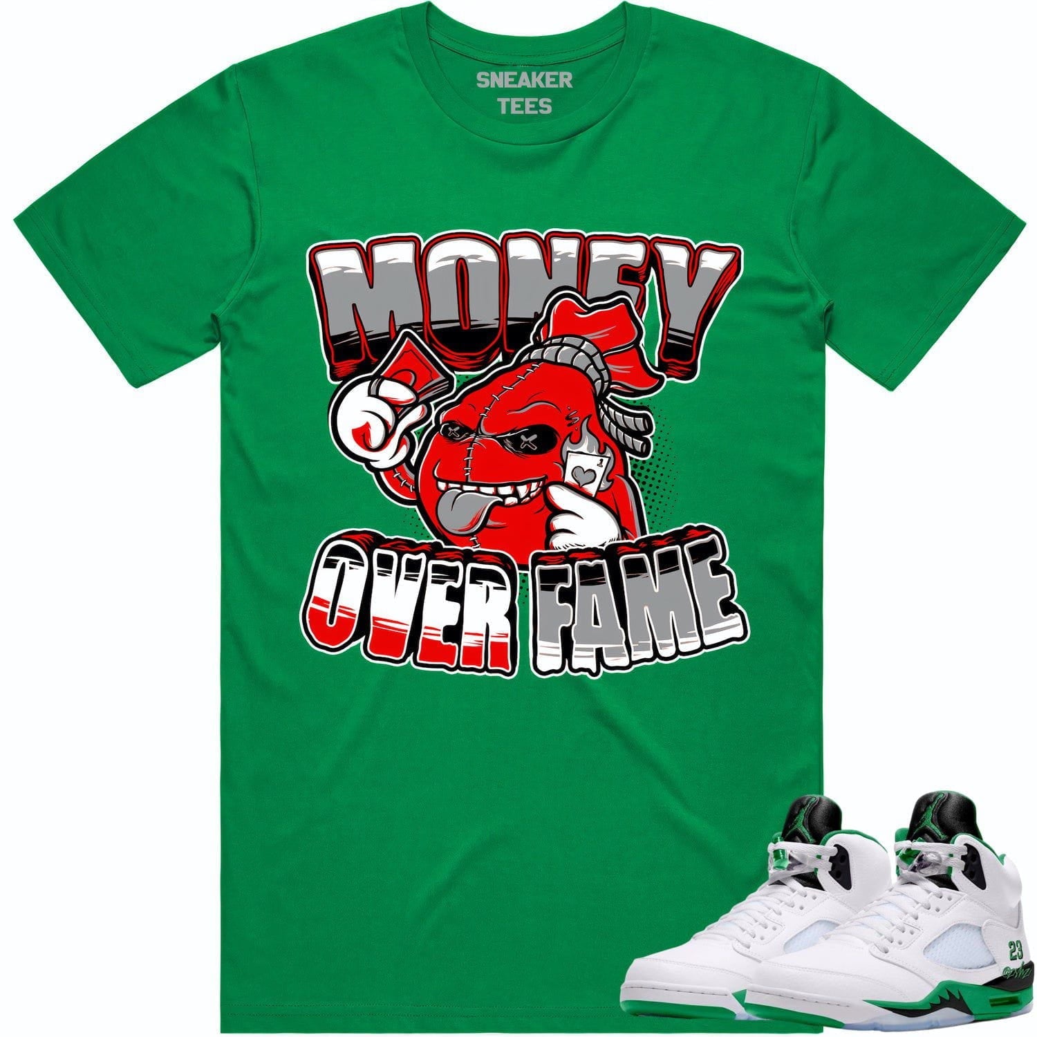 Penny 1 Stadium Green 1s Shirt - Sneaker Tees - Money over Fame