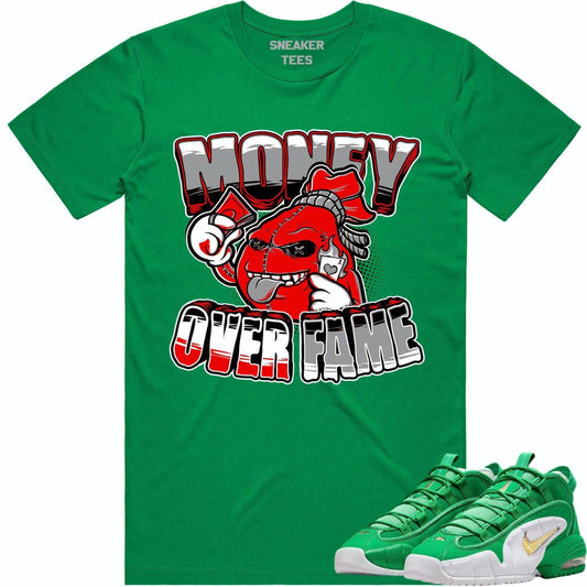 Penny 1 Stadium Green 1s Shirt - Sneaker Tees - Money over Fame