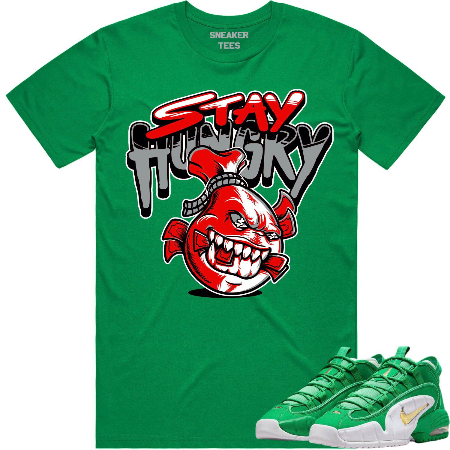 Penny 1 Stadium Green 1s Shirt - Sneaker Tees - Stay Hungry