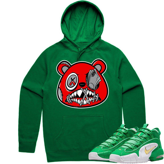 Penny 1 Stadium Green Hoodie - Penny 1s Hoodie - Angry Money Talks