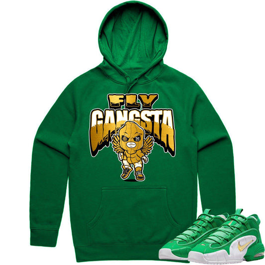 Penny 1 Stadium Green Hoodie - Penny 1s Hoodie - Fly Gangsta