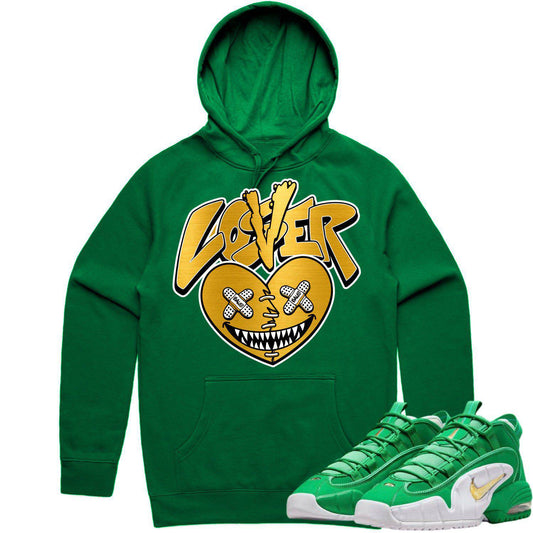 Penny 1 Stadium Green Hoodie - Penny 1s Hoodie - Gold Lover Loser