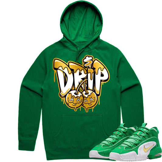 Penny 1 Stadium Green Hoodie - Penny 1s Hoodie - Money Drip