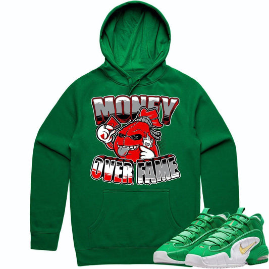 Penny 1 Stadium Green Hoodie - Penny 1s Hoodie - Money over Fame