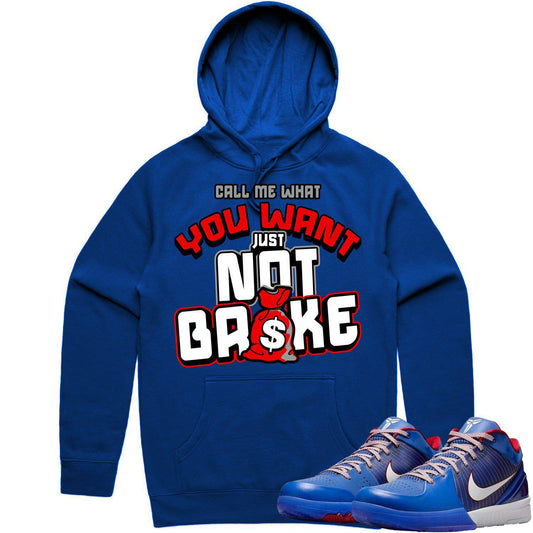 Philly 4s Hoodie - Kobe 4 Philly Hoodies to Match - Not Broke