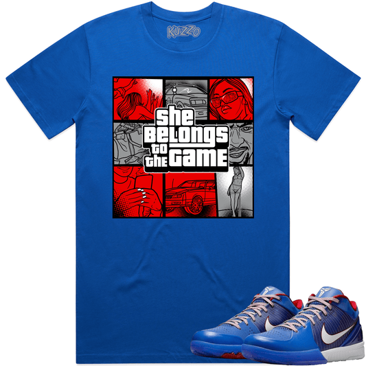 Philly 4s Shirt - Kobe 4 Philly Sneaker Tees - Belongs to the Game