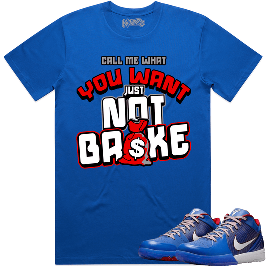 Philly 4s Shirt - Kobe 4 Philly Sneaker Tees - Red Not Broke
