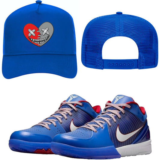 Philly 4s Trucker Hats - Kobe 4 Philly 4s - Heart Baws