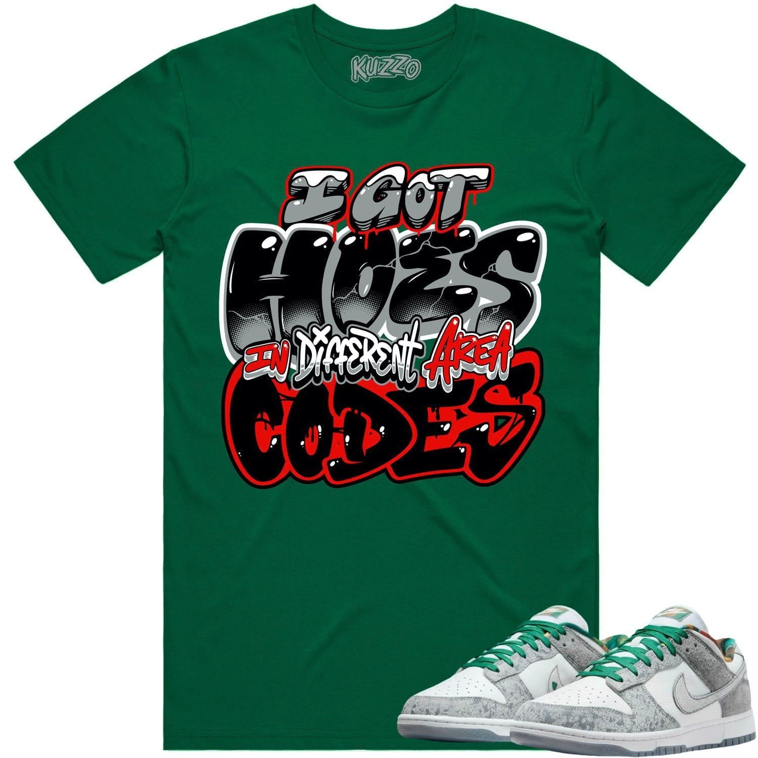 Philly Dunks Shirt - Dunks Sneaker Tees - Area Codes
