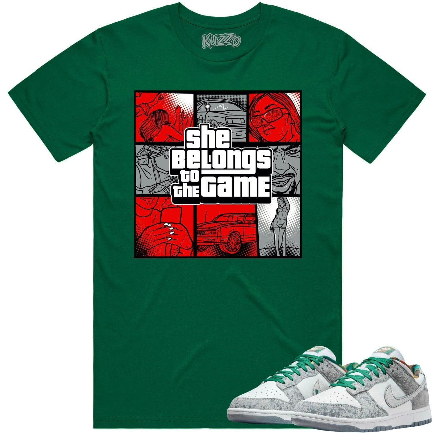 Philly Dunks Shirt - Dunks Sneaker Tees - Belongs to the Game