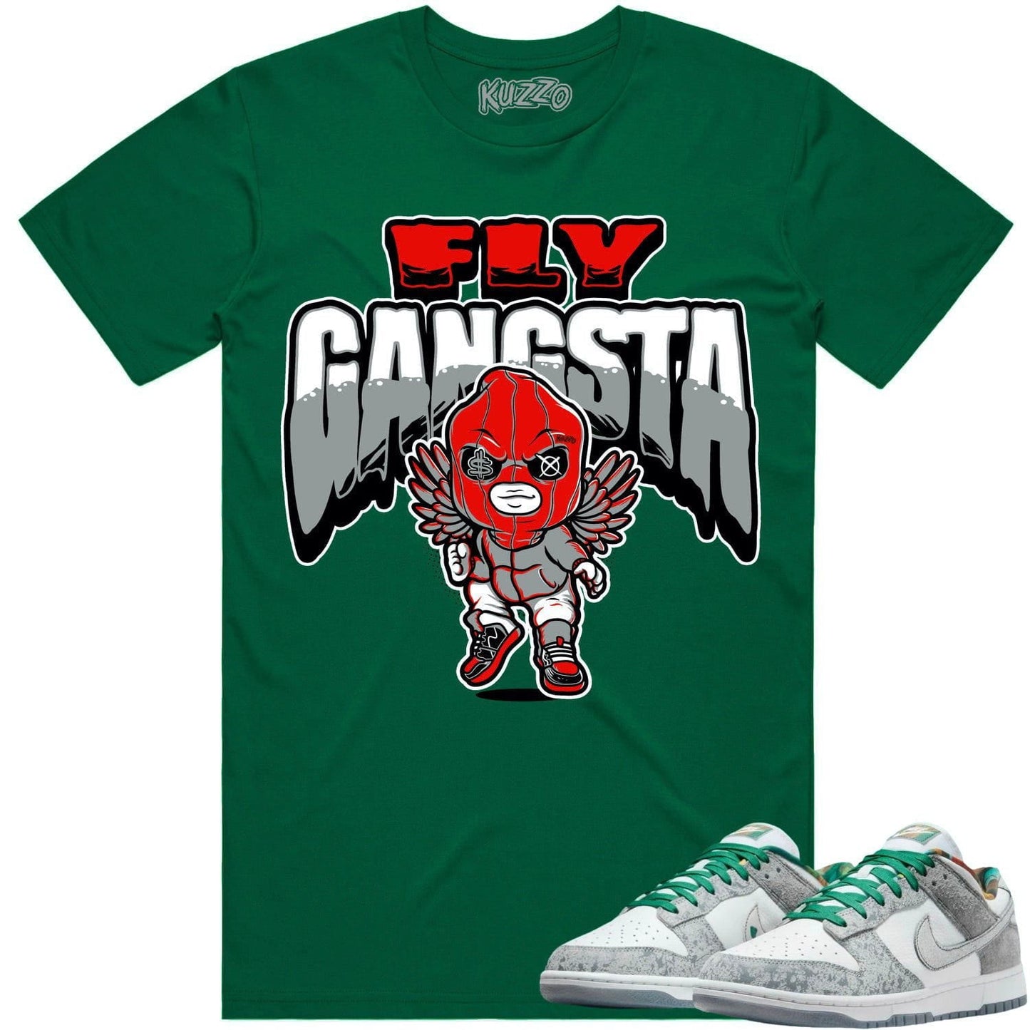 Philly Dunks Shirt - Dunks Sneaker Tees - Fly Gangsta