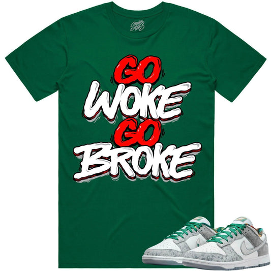 Philly Dunks Shirt - Dunks Sneaker Tees - Go Woke Go Broke