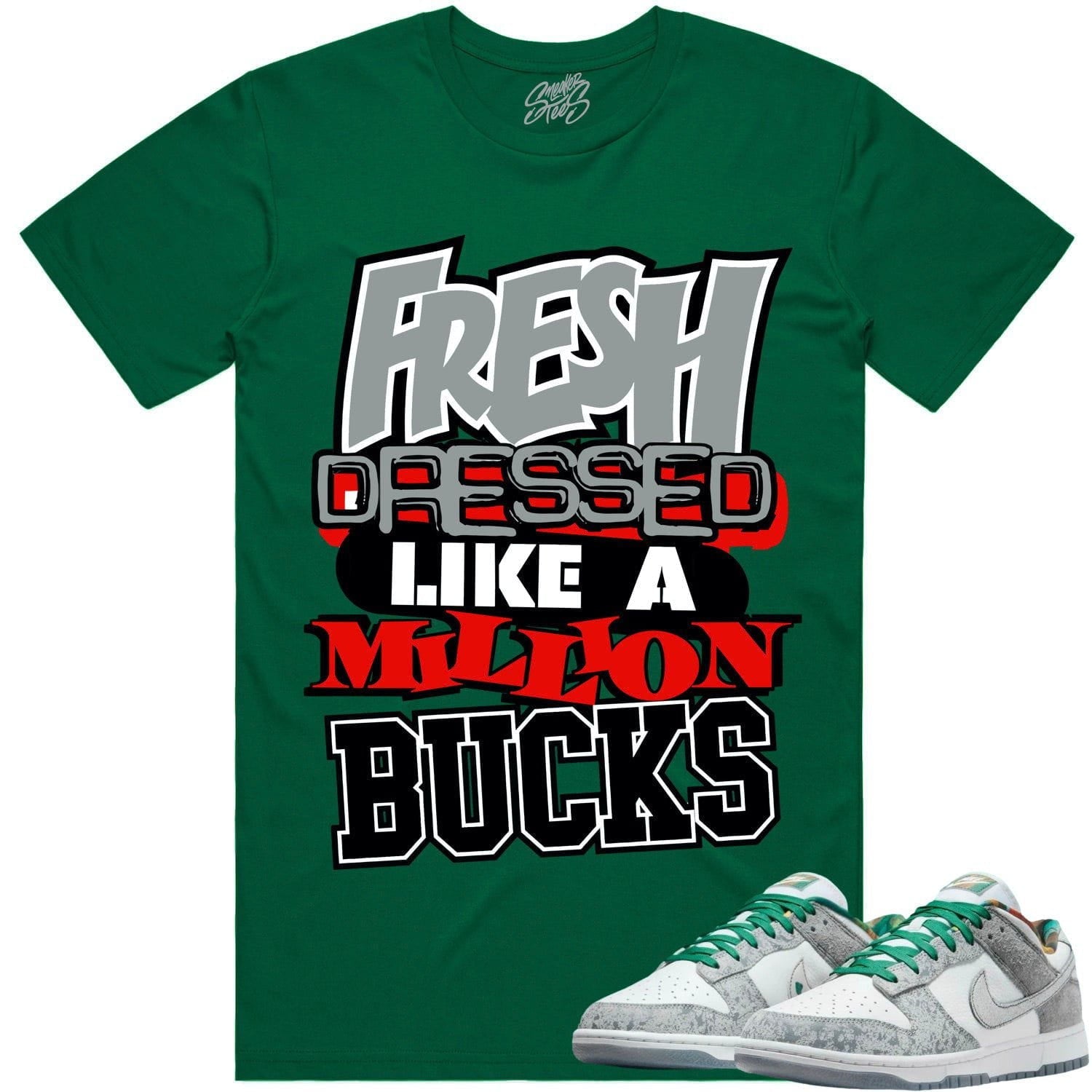 Philly Dunks Shirt - Dunks Sneaker Tees - Million Bucks