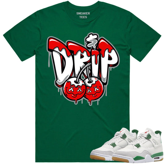 Pine Green 4s Shirt - Jordan 4 Pine Green Shirt - Money Drip