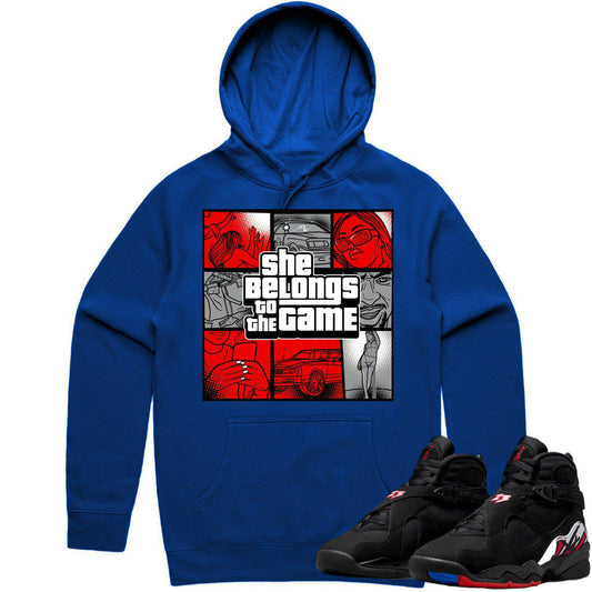 Playoff 8s Hoodie - Jordan 8 Playoffs Hoodie - Game