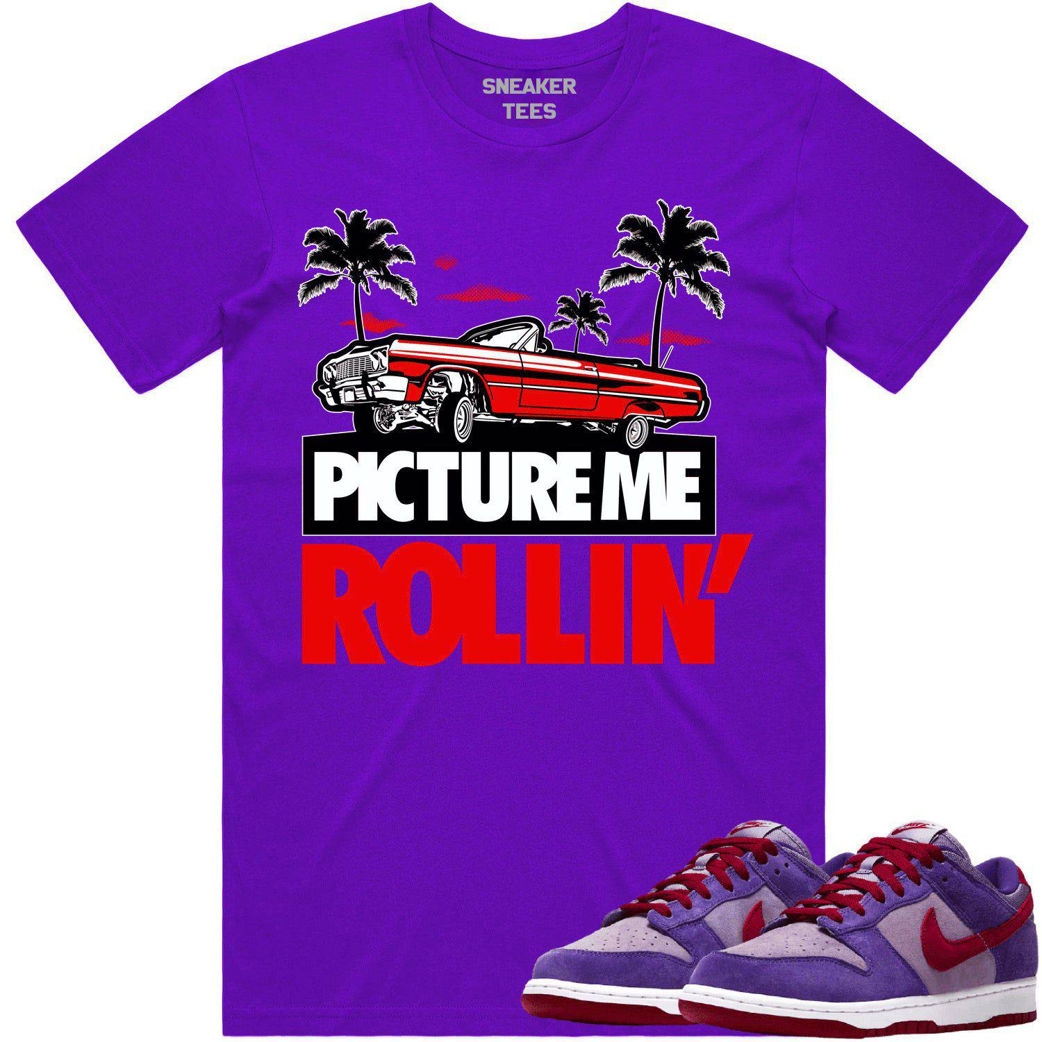 Plum Dunks Shirt - Dunks Sneaker Tees - PMR