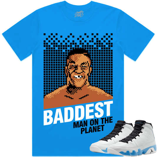 Powder Blue 9s Shirt - Jordan 9 Powder Blue 9s Shirt - Baddest