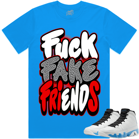 Powder Blue 9s Shirt - Jordan 9 Powder Blue 9s Shirt - FFF