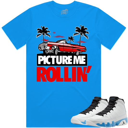 Powder Blue 9s Shirt - Jordan 9 Powder Blue 9s Shirt - Picture