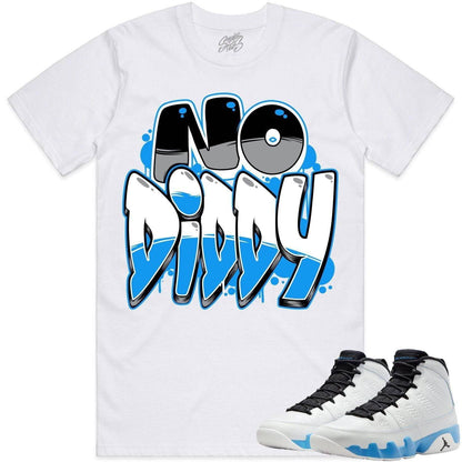 Powder Blue 9s Shirt - Jordan 9 Powder Blue Shirts - NoDiddy