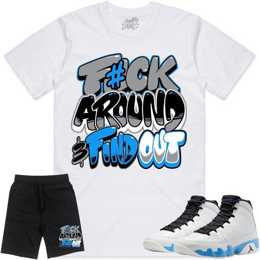 Powder Blue 9s Sneaker Outfits - Powder Blue F#ck Around