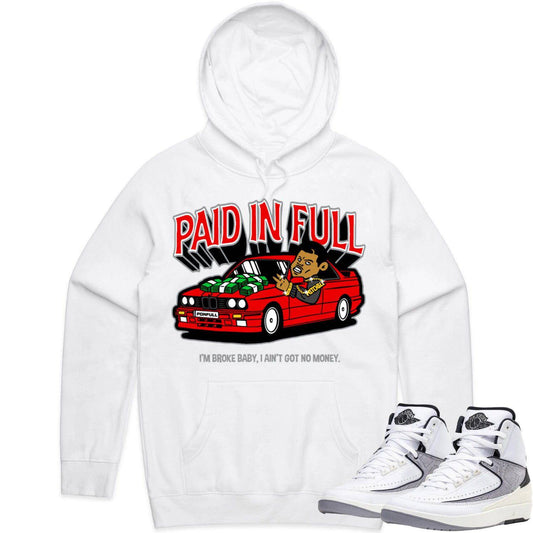 Python 2s Hoodie - Jordan Retro 2 Python 2s Hoodies - Red Paid