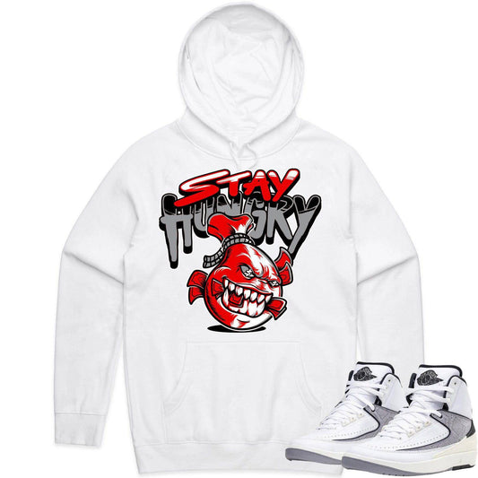 Python 2s Hoodie - Jordan Retro 2 Python 2s Hoodies - Stay Hungry