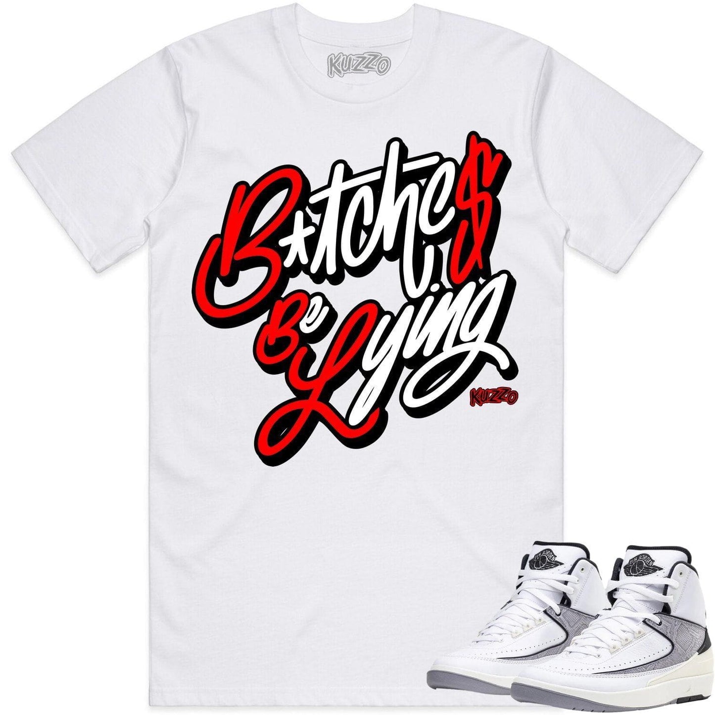 Python 2s Shirts - Jordan Retro 2 Python 2s Sneaker Tees - BBL