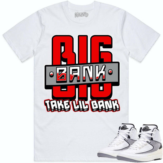 Python 2s Shirts - Jordan Retro 2 Python 2s Sneaker Tees - Big Bank