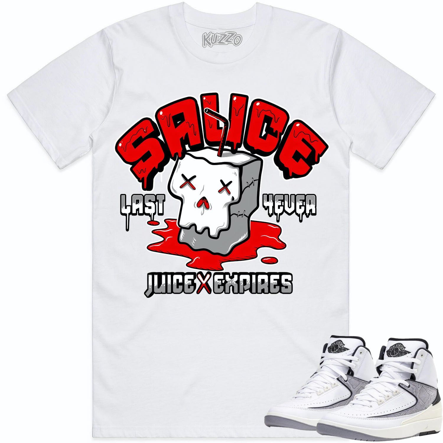 Python 2s Shirts - Jordan Retro 2 Python 2s Sneaker Tees - Sauce