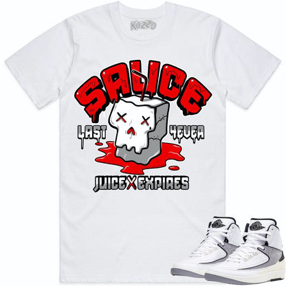 Python 2s Shirts - Jordan Retro 2 Python 2s Sneaker Tees - Sauce