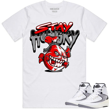 Python 2s Shirts - Jordan Retro 2 Python 2s Sneaker Tees - Stay Hungry