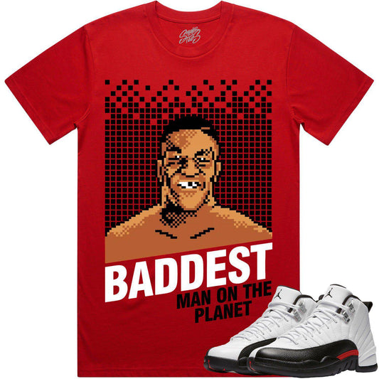 Red Taxi 12s Shirt - Jordan Retro 12 Red Taxi Shirts - Baddest