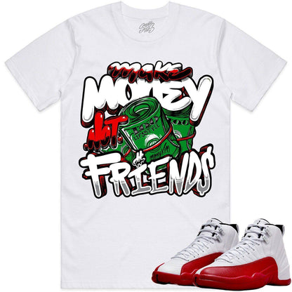 Red Taxi 12s Shirt - Jordan Retro 12 Red Taxi Shirts - Make Money