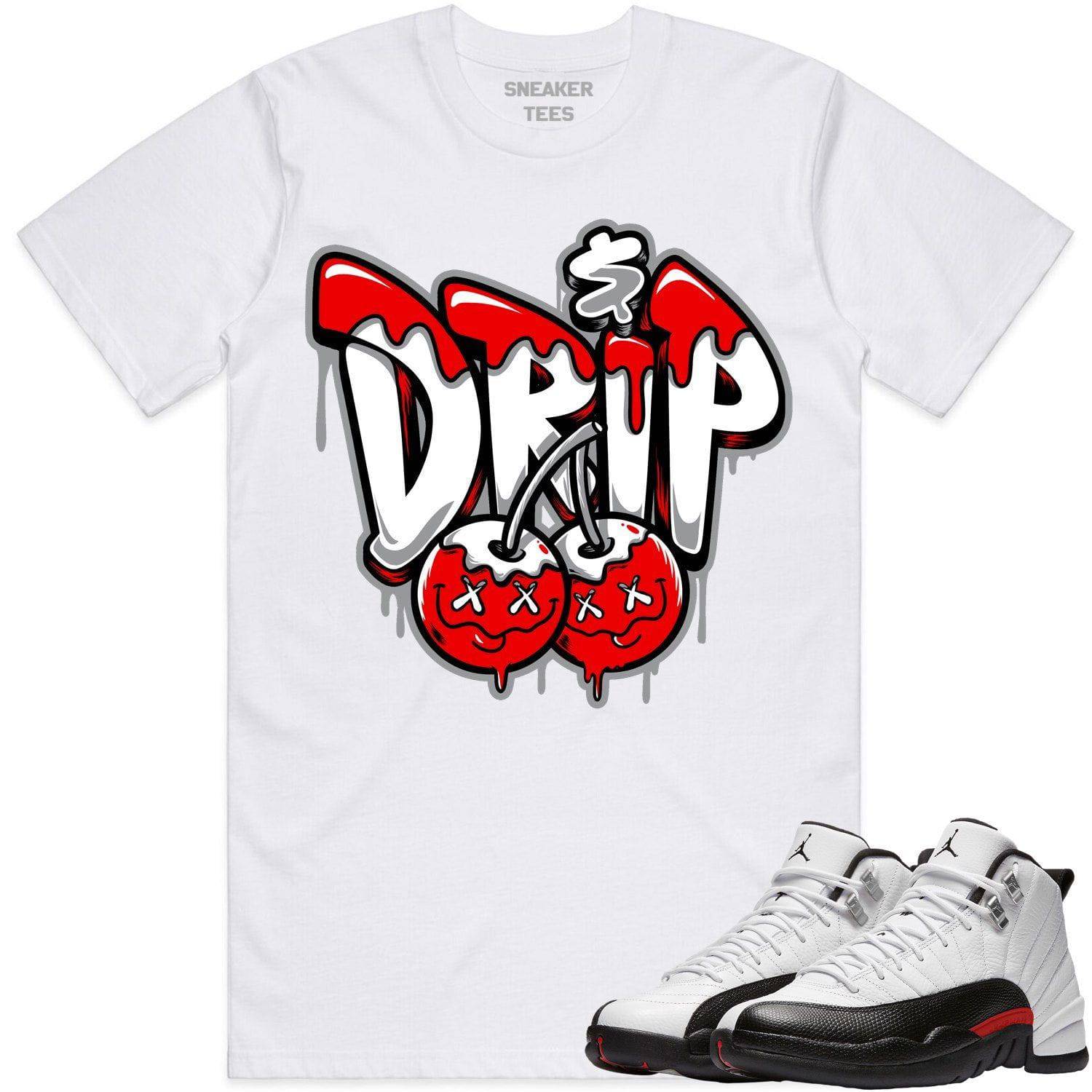 Red Taxi 12s Shirt - Jordan Retro 12 Red Taxi Shirts - Money Drip