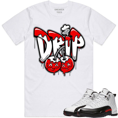 Red Taxi 12s Shirt - Jordan Retro 12 Red Taxi Shirts - Money Drip