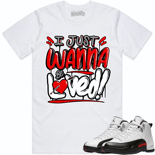 Red Taxi 12s Shirt - Jordan Retro 12 Red Taxi Shirts - Red Loved