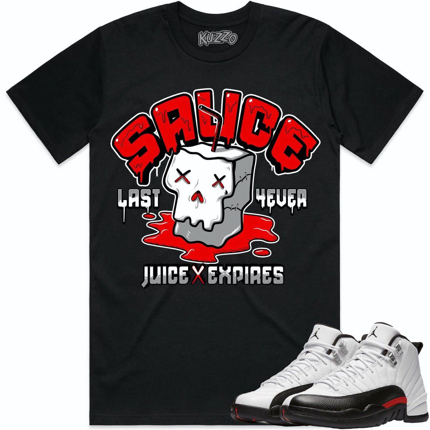 Red Taxi 12s Shirt - Jordan Retro 12 Red Taxi Shirts - Red Sauce