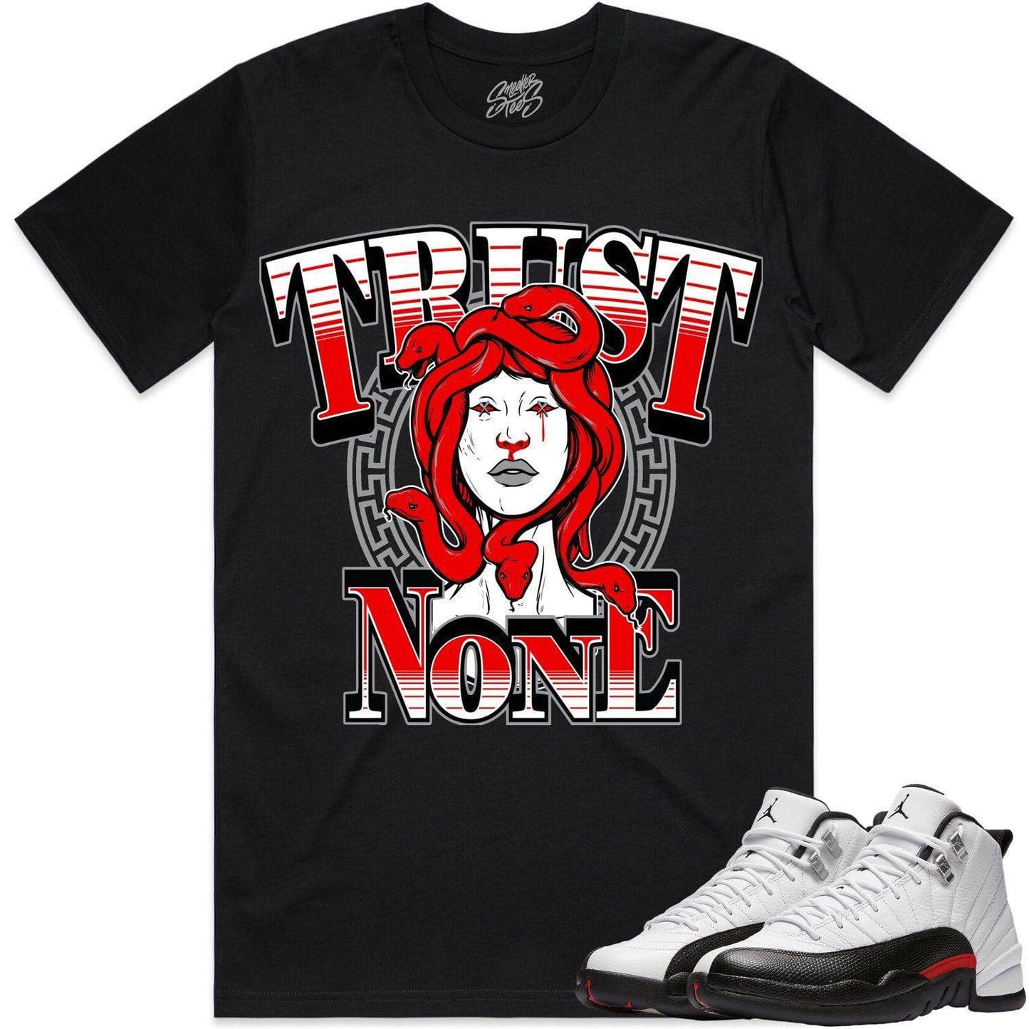 Red Taxi 12s Shirt - Jordan Retro 12 Red Taxi Shirts - Trust No One