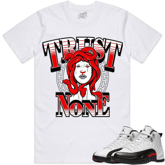 Red Taxi 12s Shirt - Jordan Retro 12 Red Taxi Shirts - Trust No One