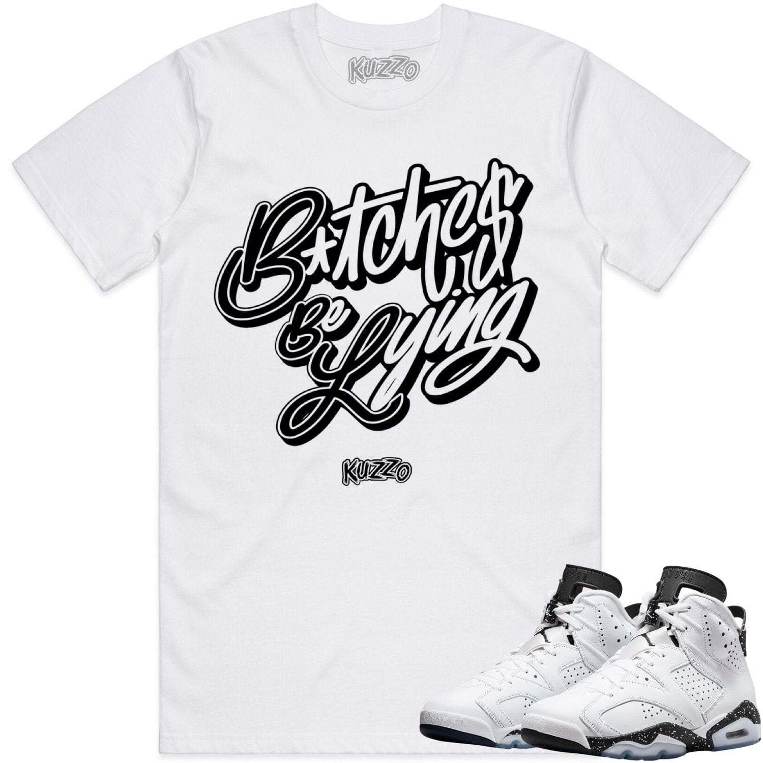 Reverse Oreo 6s Shirt - Jordan 6 Reverse Oreo Sneaker Tees - BBL