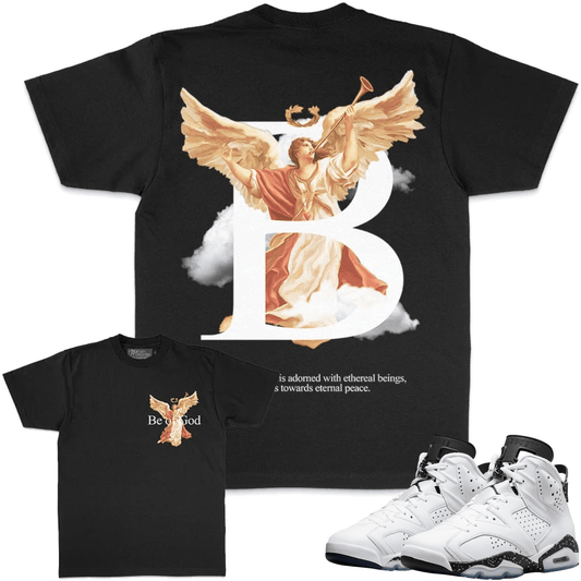 Reverse Oreo 6s Shirt - Jordan 6 Reverse Oreo Sneaker Tees - Be of God