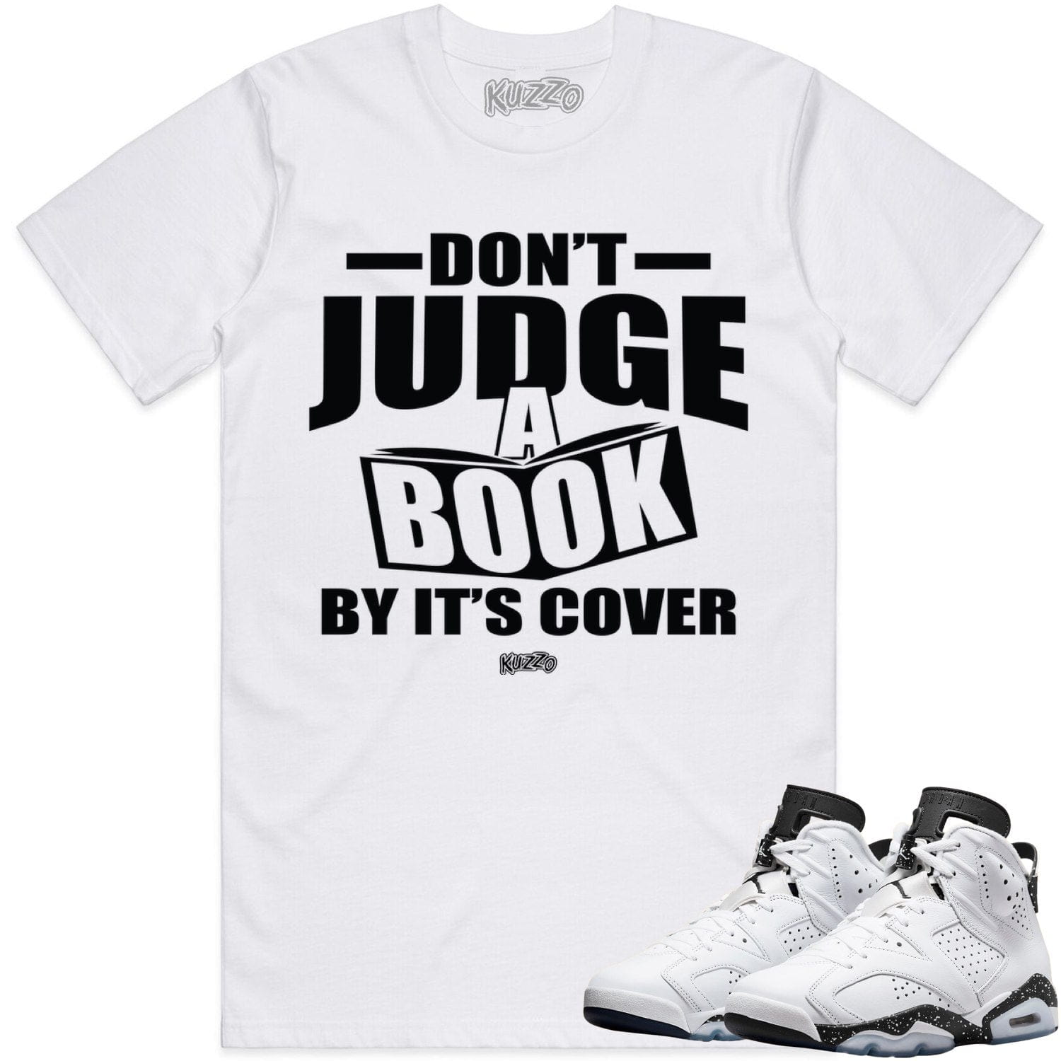 Reverse Oreo 6s Shirt - Jordan 6 Reverse Oreo Sneaker Tees - Book