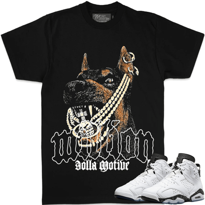 Reverse Oreo 6s Shirt - Jordan 6 Reverse Oreo Sneaker Tees - Doberman