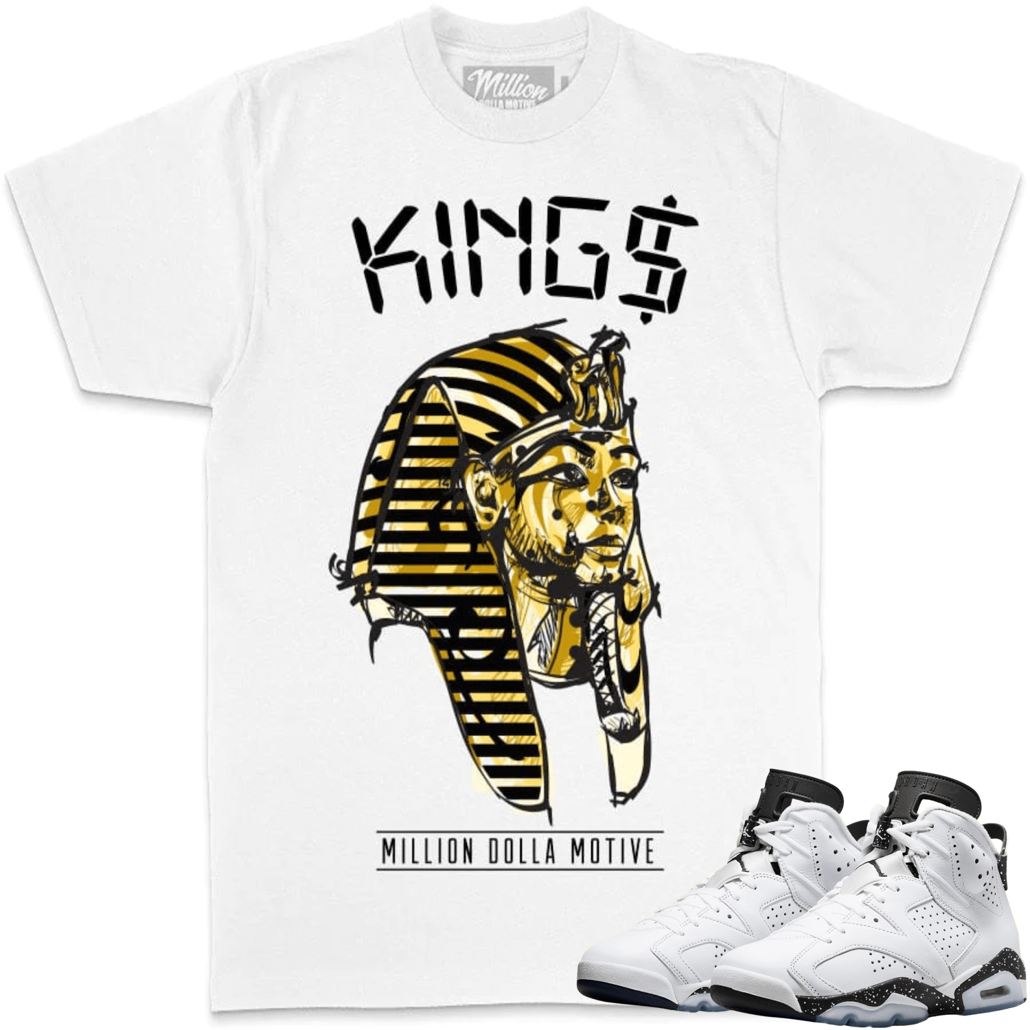 Reverse Oreo 6s Shirt - Jordan 6 Reverse Oreo Sneaker Tees - Kings