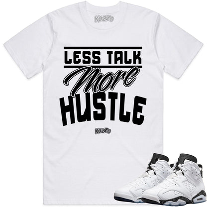 Reverse Oreo 6s Shirt - Jordan 6 Reverse Oreo Sneaker Tees - Less Talk