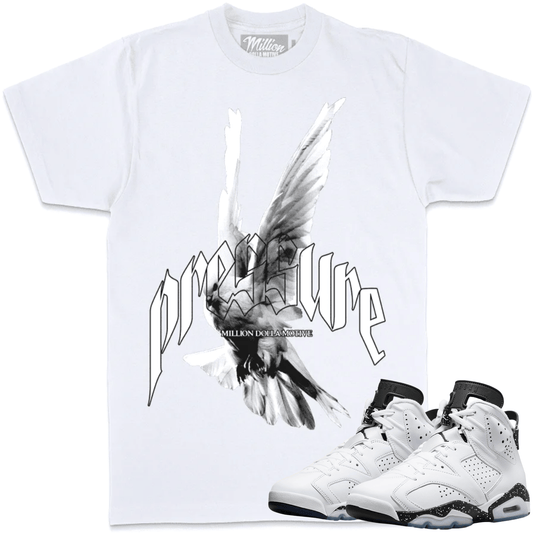 Reverse Oreo 6s Shirt - Jordan 6 Reverse Oreo Sneaker Tees - Pressure