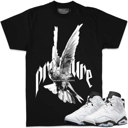 Reverse Oreo 6s Shirt - Jordan 6 Reverse Oreo Sneaker Tees - Pressures