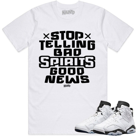 Reverse Oreo 6s Shirt - Jordan 6 Reverse Oreo Sneaker Tees - Spirits